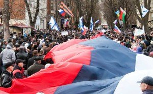 'Russian Spring' in the city of Kharkiv, March 2014