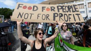 May 23, 2015, international day of protest against GMOs and Monsanto Corporation