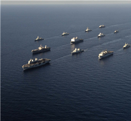 NATO's Trident Juncture military exercises in the Mediterranean targeting Russia, Oct 2015