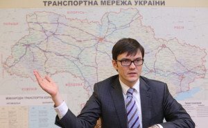 Ukraine's disappointed and resigned minister for infrastructure Andriy Pyvovarsky