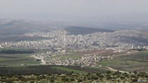 Afrin, in western Syria, Aleppo province