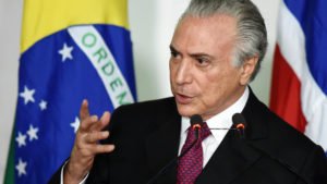 Brazil interim coup president Michel Temer, now banned from elections for eight years