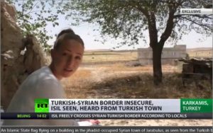 RT.com reports from Turkish border on June 14, 2016 the free hand given to ISIS by Turkish military
