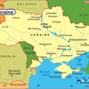 Map shows location of Konotop, Ukraine - New Cold War: Know Better