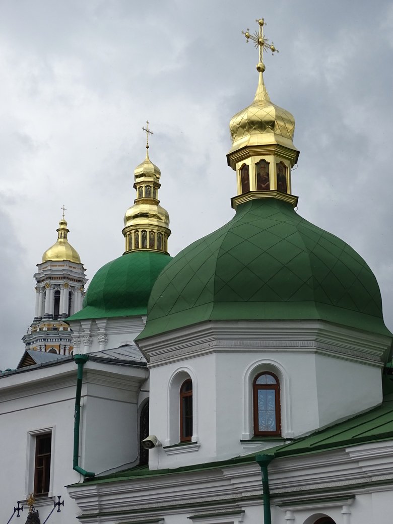 Church Cupolas at Kievo-Pecherska Lavra (Caves Monastery)
