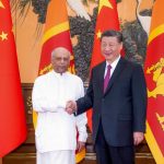 Dinesh Gunawarden and Xi Jinping