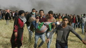 The Land Day Massacre of March 30, 2018 along the Gaza/Israel border